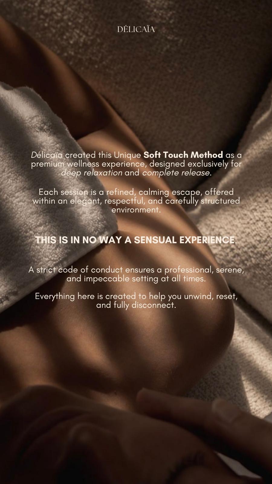 DÉLICAÏA Soft Touch Method — a refined wellness experience
